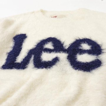 Lee リー　レディース　Ladies　Ｌｅｅ ロゴシャギーニットセーター Logo SHAGGY KNIT LT7232の画像