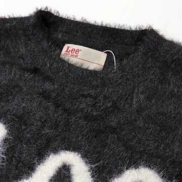 Lee リー　レディース　Ladies　Ｌｅｅ ロゴシャギーニットセーター Logo SHAGGY KNIT LT7232の画像