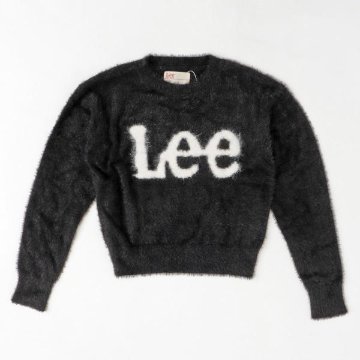 Lee リー　レディース　Ladies　Ｌｅｅ ロゴシャギーニットセーター Logo SHAGGY KNIT LT7232の画像
