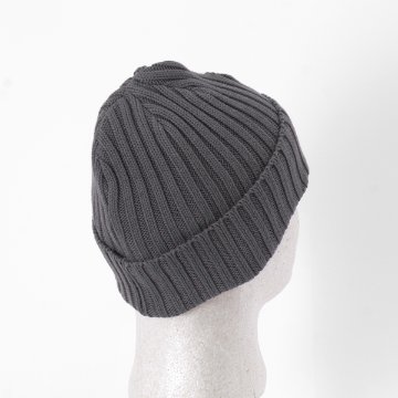Bigmike ビッグマイク  102534700 Solid Cotton Knit Watch ニット帽 コットン100％ オールシーズン対応 男女兼用 ユニセックスの画像
