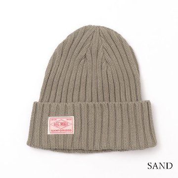 Bigmike ビッグマイク  102534700 Solid Cotton Knit Watch ニット帽 コットン100％ オールシーズン対応 男女兼用 ユニセックスの画像