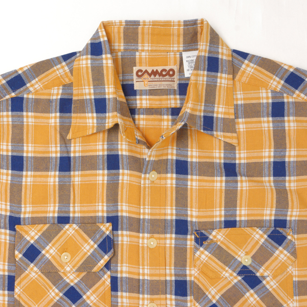 CAMCO カムコ PLAID WORK SHIRT ソフトフランネルシャツ 秋冬 メンズ トップス コットン100％の画像