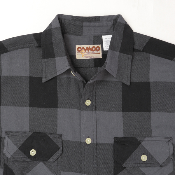 CAMCO カムコ PLAID WORK SHIRT ソフトフランネルシャツ 秋冬 メンズ トップス コットン100％の画像