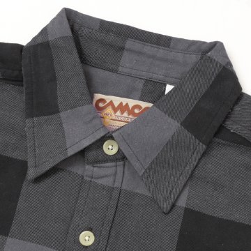 CAMCO カムコ PLAID WORK SHIRT ソフトフランネルシャツ 秋冬 メンズ トップス コットン100％の画像