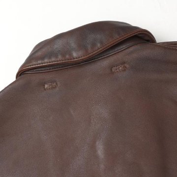 AVIREX アビレックス A-2 カスタム  783-5250006 50th ANNIVERSARY  CUSTOM & PAINTED A-2  58)BROWN 牛革 レザージャケットブルゾンの画像
