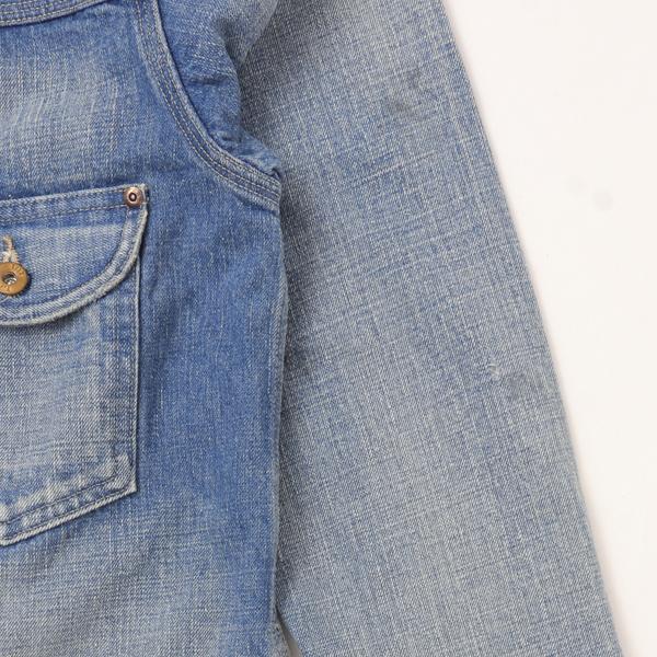 Lee 101 LM1020 146)中色 USED 100周年記念モデル  Cowboy Jacket ジャケット　Gジャン　アニバーサリー 100TH 101 ブルゾン デニム カーボーイ　の画像