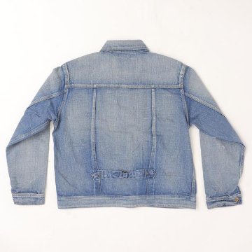 Lee 101 LM1020 146)中色 USED 100周年記念モデル  Cowboy Jacket ジャケット　Gジャン　アニバーサリー 100TH 101 ブルゾン デニム カーボーイ　の画像