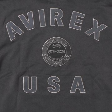 AVIREX アヴィレックス 783-5231006 50th アニバーサリー　ヴァーシティー　パーカー　ジップパーカー　Annversary varsity parker ジップパーカー　フルオープの画像