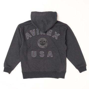 AVIREX アヴィレックス 783-5231006 50th アニバーサリー　ヴァーシティー　パーカー　ジップパーカー　Annversary varsity parker ジップパーカー　フルオープの画像