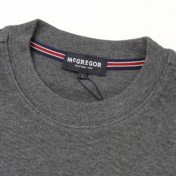 McGREGOR マックレガー 111714003 トップス トレーナー メンズ クルーネック ワンポイント の画像