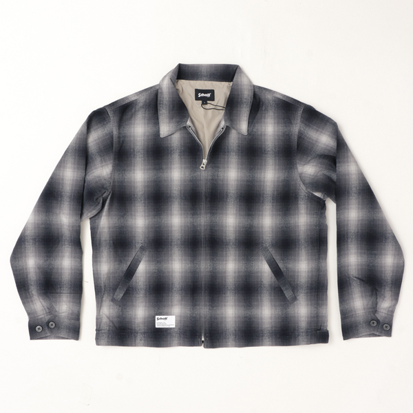 Schott ショット 5252005 オンブレジップアップ ジャケット メンズ アウター フランネル 秋 冬 の画像