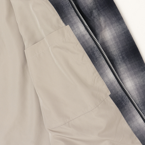Schott ショット 5252005 オンブレジップアップ ジャケット メンズ アウター フランネル 秋 冬 の画像