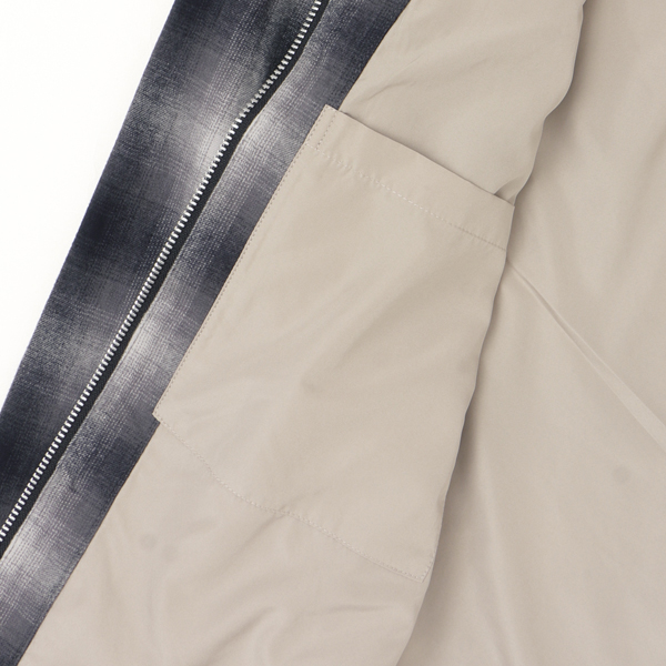 Schott ショット 5252005 オンブレジップアップ ジャケット メンズ アウター フランネル 秋 冬 の画像