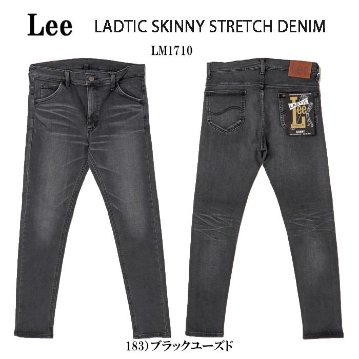  Lee リー LASTIC LM1710 SKINNY STRETCH DENIM メンズ スキニー 細め パンツ ストレッチ ユーズドカラー　146＆183の画像