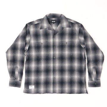 Schott ショット 5220004 オンブレ フランネル チェッ ク シャツ メンズ トップス 秋冬 コットンの画像