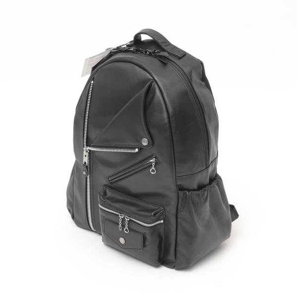 Schott ショット 782-49760009 ライダースデイパック　レザー 牛革　010）Black LEATHER バッグRiders Day Packの画像