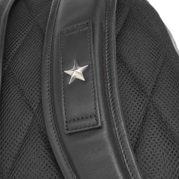 Schott ショット 782-49760009 ライダースデイパック　レザー 牛革　010）Black LEATHER バッグRiders Day Packの画像