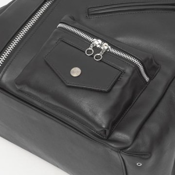 Schott ショット 782-49760009 ライダースデイパック　レザー 牛革　010）Black LEATHER バッグRiders Day Packの画像