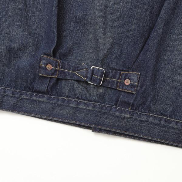 1936年Model   506ＸＸ  Type-ⅠJacket  ファーストモデル 70506-00 29)ミディアムインディゴ　BENTON  オーガニックコットン カイハラデ46＝T-BACKの画像