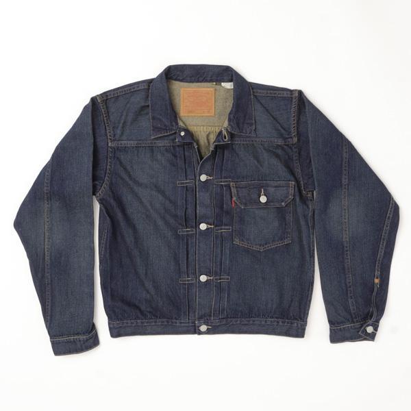 1936年Model   506ＸＸ  Type-ⅠJacket  ファーストモデル 70506-00 29)ミディアムインディゴ　BENTON  オーガニックコットン カイハラデ46＝T-BACKの画像