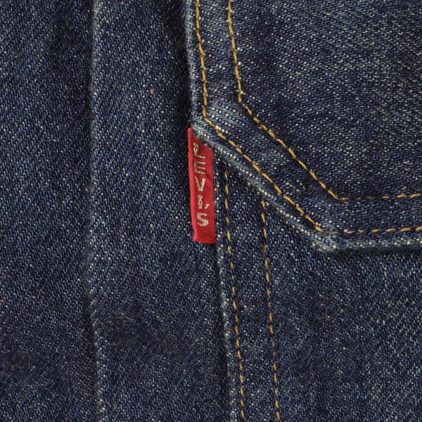 1936年Model   506ＸＸ  Type-ⅠJacket  ファーストモデル 70506-00 29)ミディアムインディゴ　BENTON  オーガニックコットン カイハラデ46＝T-BACKの画像