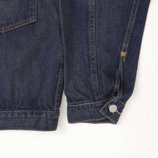 1936年Model   506ＸＸ  Type-ⅠJacket  ファーストモデル 70506-00 29)ミディアムインディゴ　BENTON  オーガニックコットン カイハラデ46＝T-BACKの画像