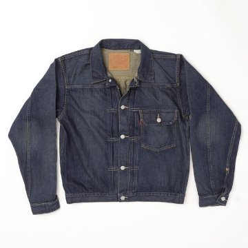 1936年Model   506ＸＸ  Type-ⅠJacket  ファーストモデル 70506-00 29)ミディアムインディゴ　BENTON  オーガニックコットン カイハラデ46＝T-BACKの画像
