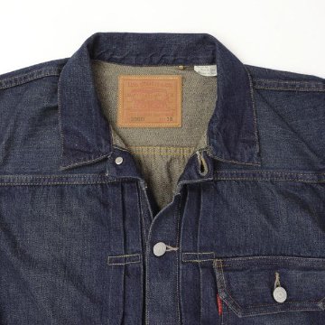 1936年Model   506ＸＸ  Type-ⅠJacket  ファーストモデル 70506-00 29)ミディアムインディゴ　BENTON  オーガニックコットン カイハラデ46＝T-BACKの画像