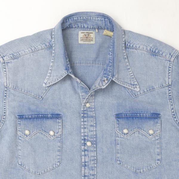 LEVI'S リーバイス 0001L7-0003　STANDLY  ウエスタンシャツ　VINTAGE ヴィンテージ WESTERN SHIRT ショートホーン メンズ SAWTOOTH POCKET の画像
