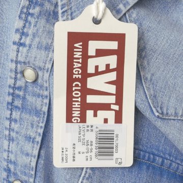 LEVI'S リーバイス 0001L7-0003　STANDLY  ウエスタンシャツ　VINTAGE ヴィンテージ WESTERN SHIRT ショートホーン メンズ SAWTOOTH POCKET の画像