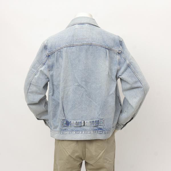 Levi's リーバイス TYPE I トラッカージャケット 27)ターコイズリベット　ライトインディゴ WORN IN a3174-0027の画像