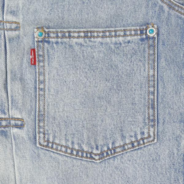 Levi's リーバイス TYPE I トラッカージャケット 27)ターコイズリベット　ライトインディゴ WORN IN a3174-0027の画像