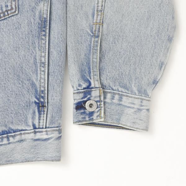 Levi's リーバイス TYPE I トラッカージャケット 27)ターコイズリベット　ライトインディゴ WORN IN a3174-0027の画像