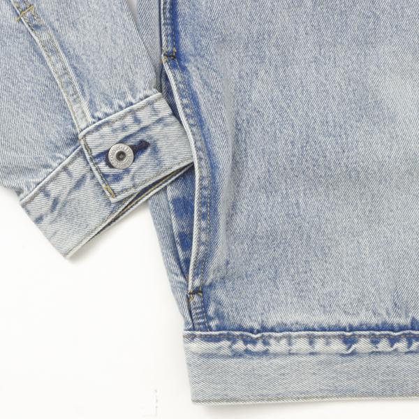 Levi's リーバイス TYPE I トラッカージャケット 27)ターコイズリベット　ライトインディゴ WORN IN a3174-0027の画像