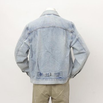Levi's リーバイス TYPE I トラッカージャケット 27)ターコイズリベット　ライトインディゴ WORN IN a3174-0027の画像