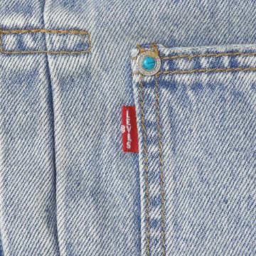 Levi's リーバイス TYPE I トラッカージャケット 27)ターコイズリベット　ライトインディゴ WORN IN a3174-0027の画像
