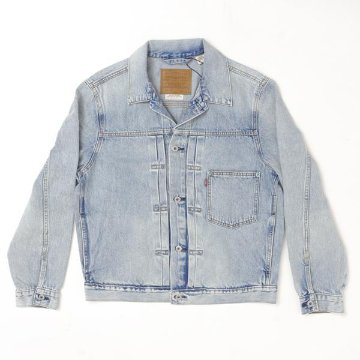 Levi's リーバイス TYPE I トラッカージャケット 27)ターコイズリベット　ライトインディゴ WORN IN a3174-0027の画像