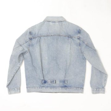 Levi's リーバイス TYPE I トラッカージャケット 27)ターコイズリベット　ライトインディゴ WORN IN a3174-0027の画像