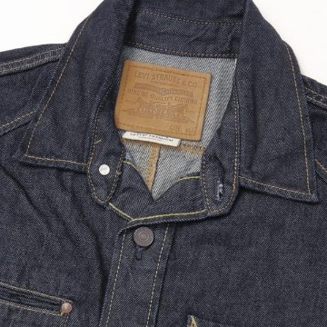 Levi's リーバイス ツイストシャケット　シャケット TWIST SHACKET 003M1-00 01）ミディアムンディゴ　02）インディゴ  ドロップショルダー シャツジャケットの画像