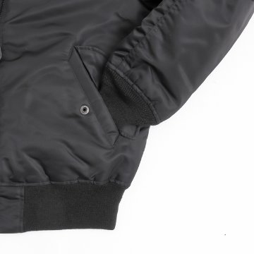 AVIREX アヴィレックス 783-5952601 50th Anniversary MA-1 シグネチャービッグロゴ レディース アウター リバーシブル 中綿 の画像