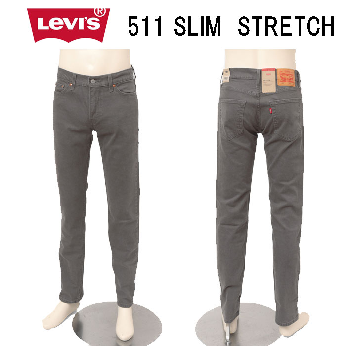 Levi‘s LEVI'S リーバイス 511 04511-5882 メンズ パンツ ジーンズ スリム ストレッチ small-e グレーの画像