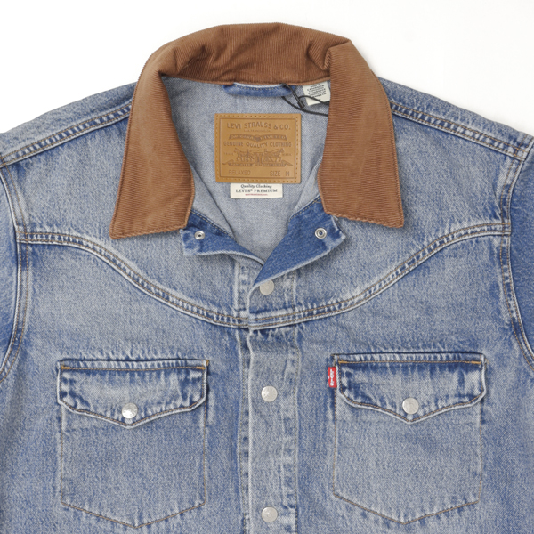 Levi's リーバイス 002WN-00 ウエスタン ショートホーン トラッカー アウター ジャケット メンズ Gジャン デニム の画像