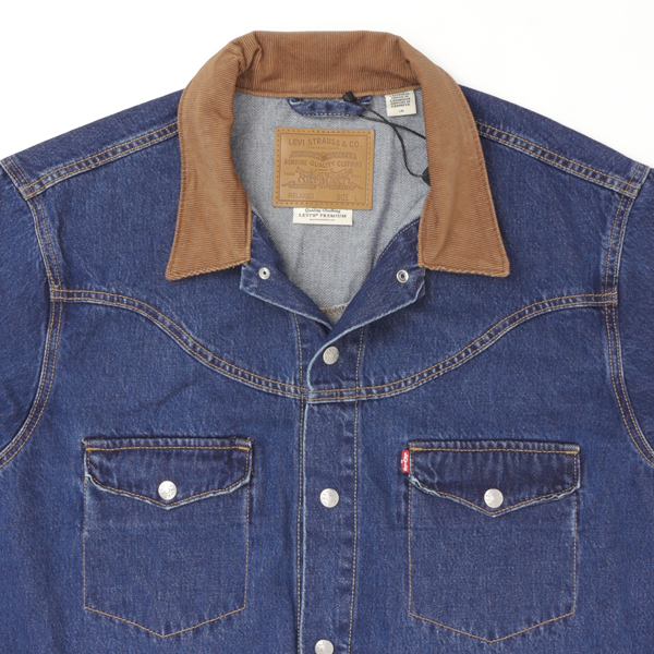 Levi's リーバイス 002WN-00 ウエスタン ショートホーン トラッカー アウター ジャケット メンズ Gジャン デニム の画像