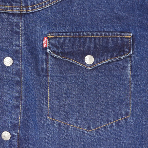 Levi's リーバイス 002WN-00 ウエスタン ショートホーン トラッカー アウター ジャケット メンズ Gジャン デニム の画像
