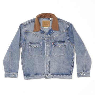Levi's リーバイス 002WN-00 ウエスタン ショートホーン トラッカー アウター ジャケット メンズ Gジャン デニム の画像