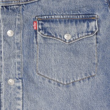 Levi's リーバイス 002WN-00 ウエスタン ショートホーン トラッカー アウター ジャケット メンズ Gジャン デニム の画像