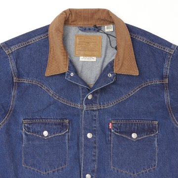 Levi's リーバイス 002WN-00 ウエスタン ショートホーン トラッカー アウター ジャケット メンズ Gジャン デニム の画像