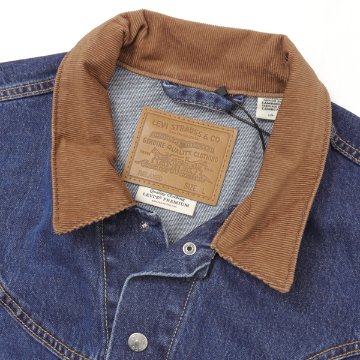 Levi's リーバイス 002WN-00 ウエスタン ショートホーン トラッカー アウター ジャケット メンズ Gジャン デニム の画像