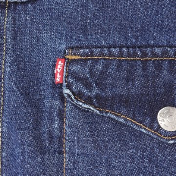 Levi's リーバイス 002WN-00 ウエスタン ショートホーン トラッカー アウター ジャケット メンズ Gジャン デニム の画像