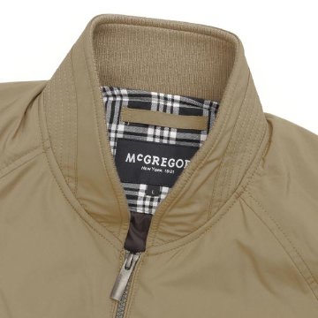 McGREGOR マグレガー メンズ  111135602 中綿ジャンアー ショートブルゾン ジャケット 暖 サーモライト スポーティー ブルゾンブルゾン 防寒ジャケットの画像